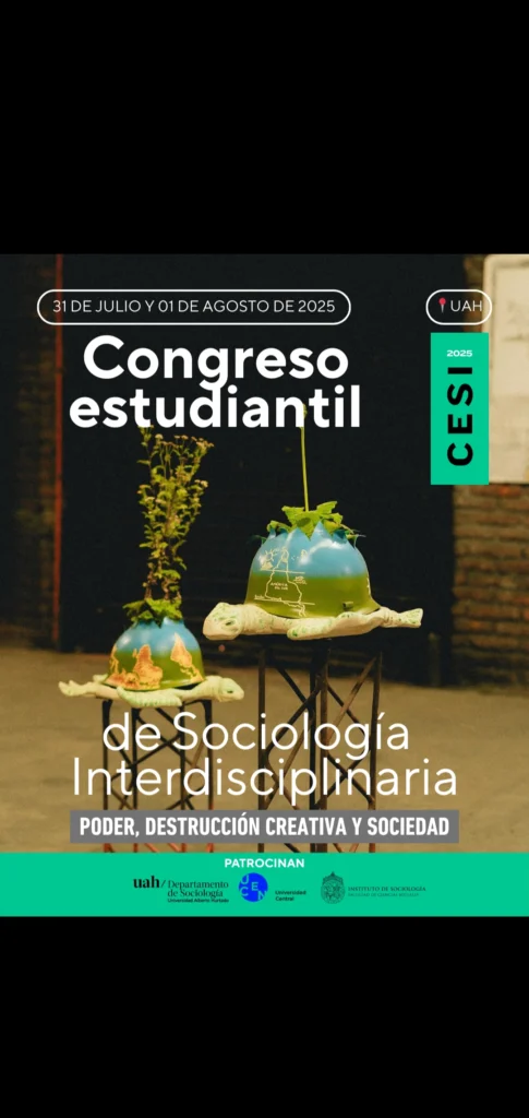 nucleogrietas.cl El Núcleo Grietas participará en el Congreso Estudiantil de Sociología Interdisciplinaria CESI 2025 con stand propio y mesa temática sobre migraciones, políticas públicas y experiencias diferenciadas.