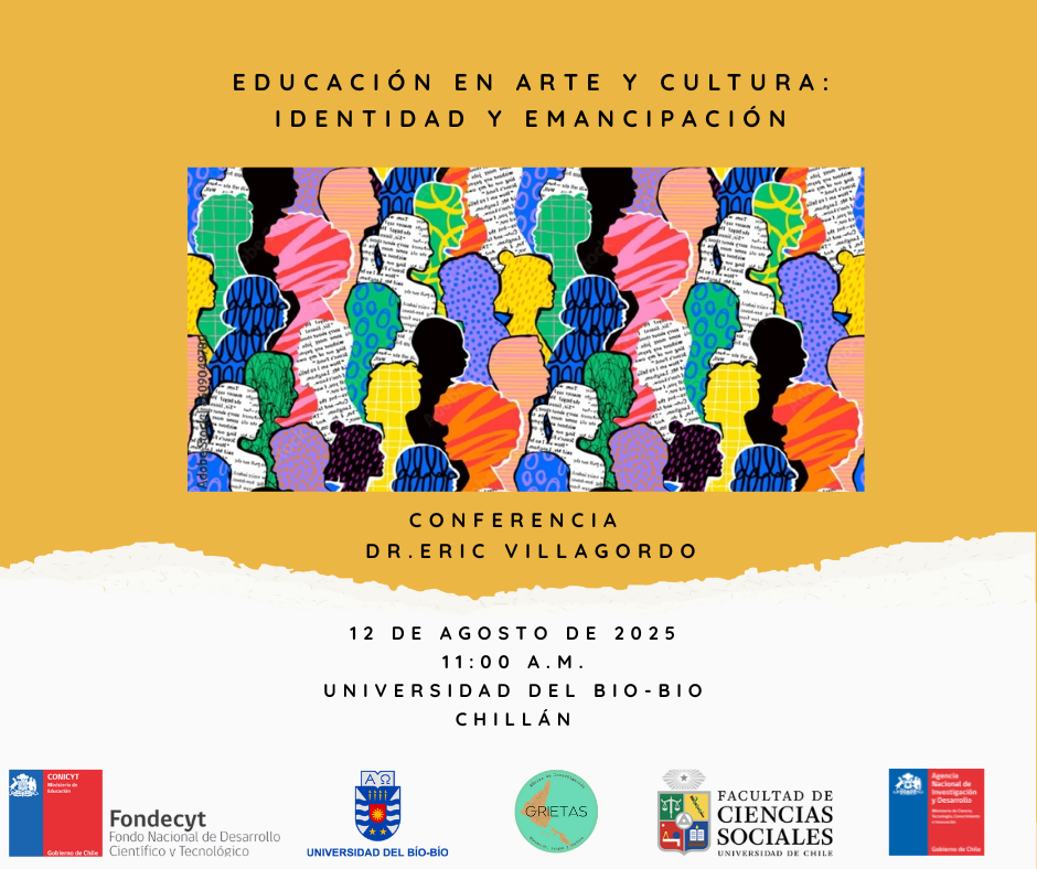 nucleogrietas.cl Conferencia Internacional sobre Artes Visuales, Mediación Cultural y Representaciones Contemporáneas: Eric Villagordo y Céline Luters en la Universidad de Bio-Bio