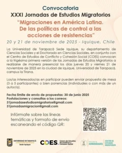 nucleogrietas.cl Universidad de Tarapacá reconoce a Jaime Mejías por su participación en las XXXI Jornadas de Estudios Migratorios.